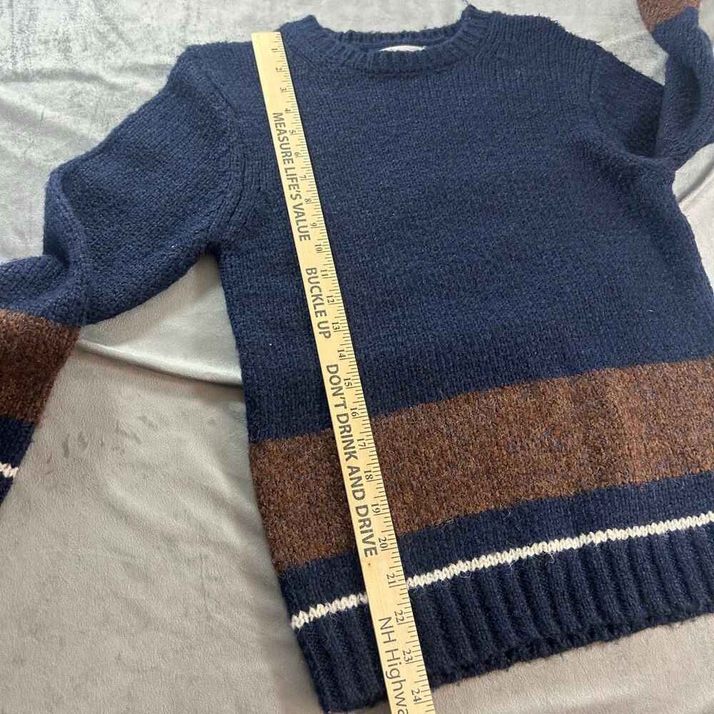 Zara Girls size 11/12 Sweater Two Tone Scoop neck - Picture 4 of 5